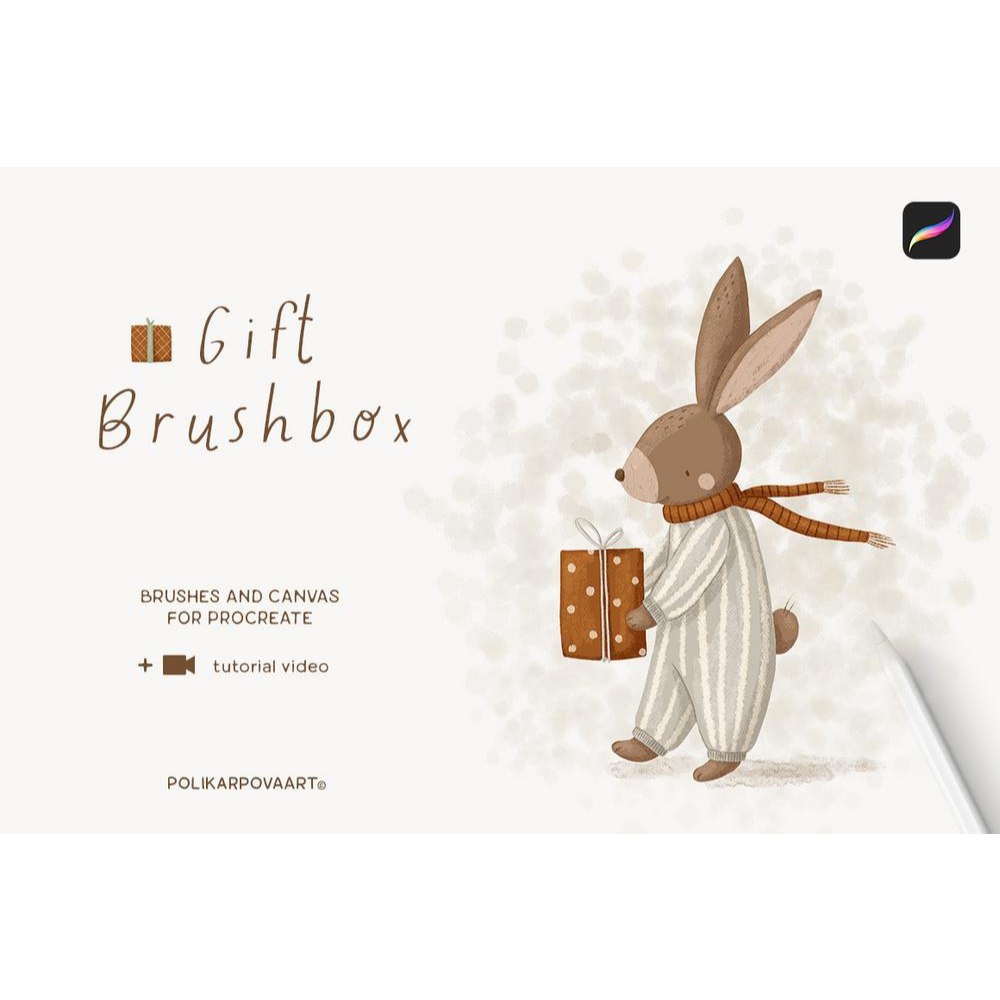 Jual Procreate Brush - Gift Brushbox & Magic Spray | Shopee Indonesia