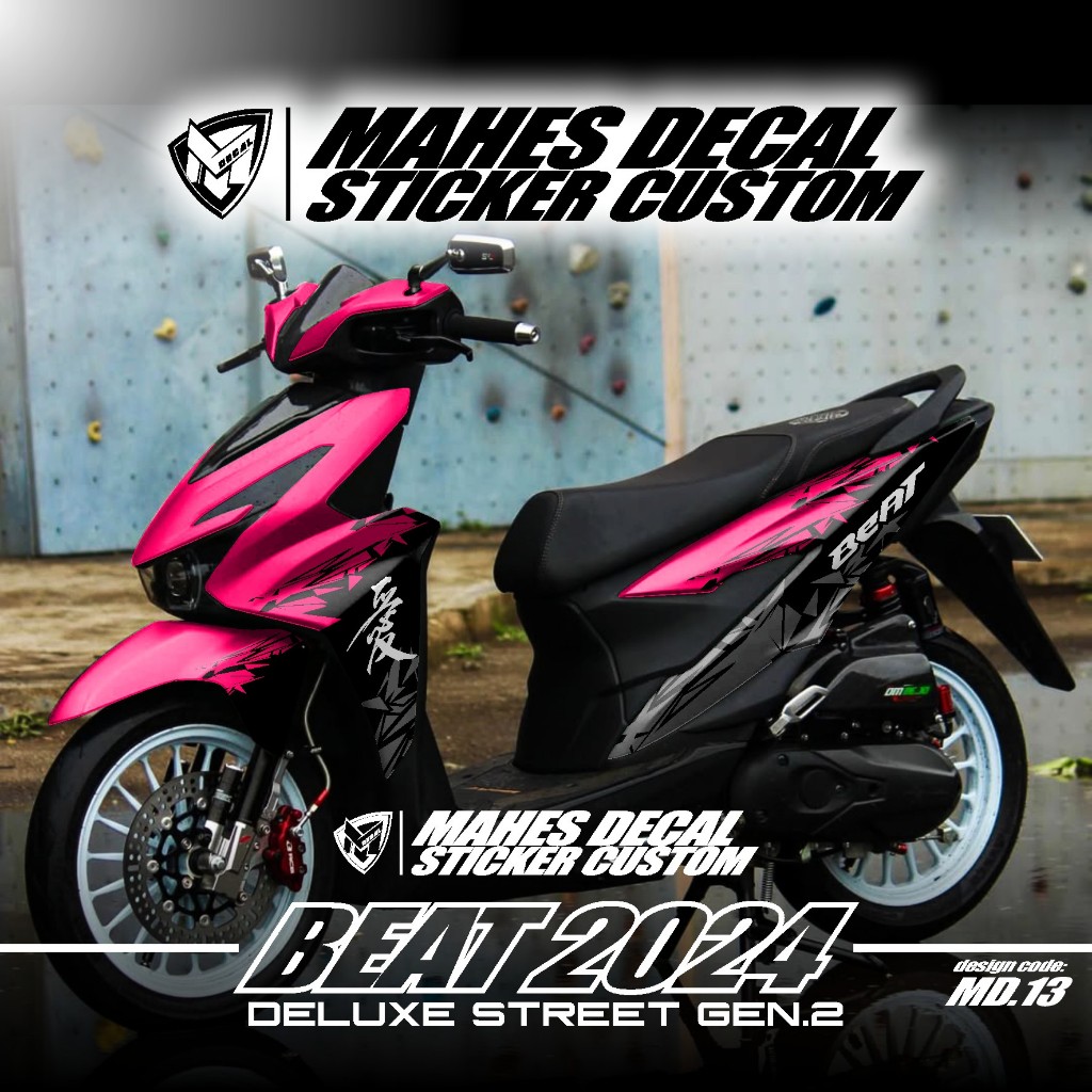 Jual (COD) Terbaru Decal Stiker New Beat Deluxe Beat Street Gen 2 Full ...