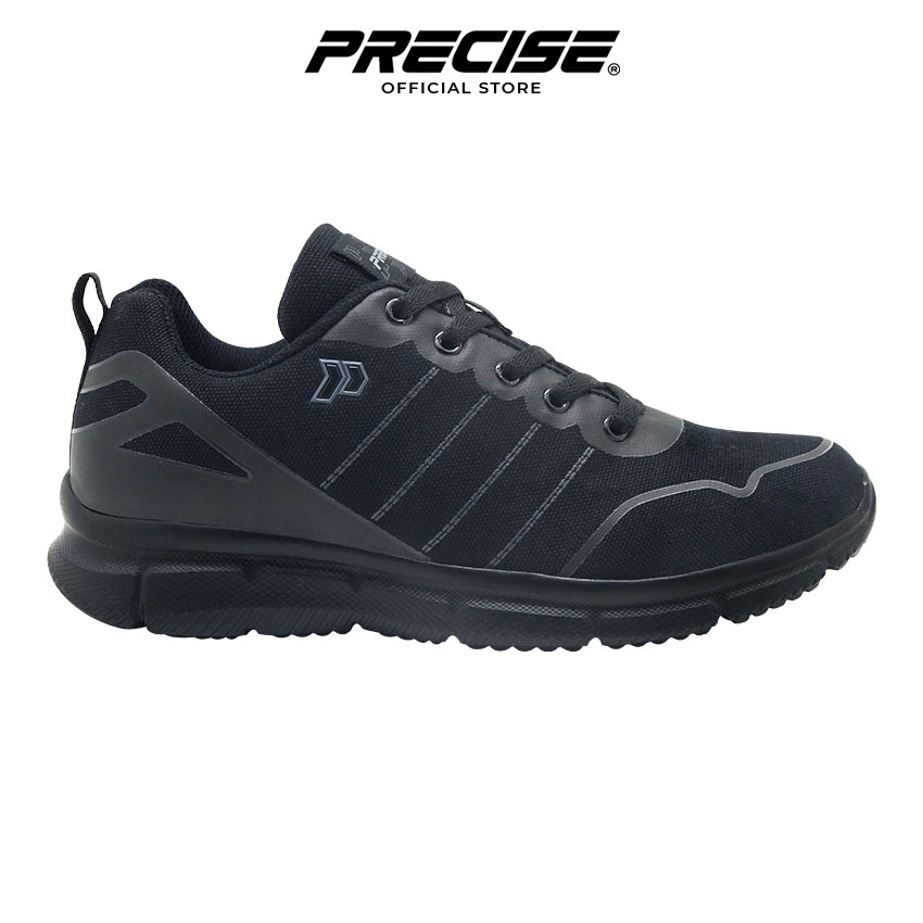 Jual Precise Troy M1 Sepatu Sneakers Hitam Pria - All Black | Shopee ...