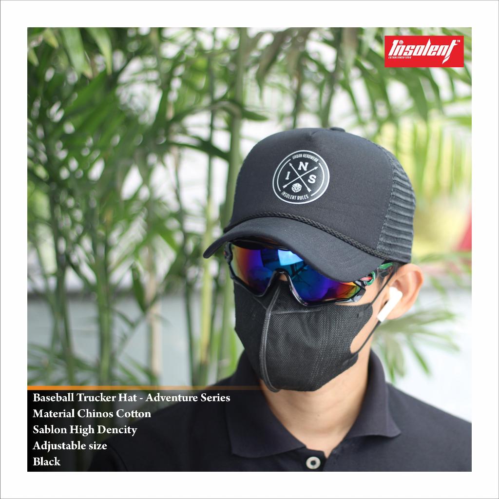 Jual Insolent - Topi Trucker Hat Baseball Jaring - Adventure Series ...