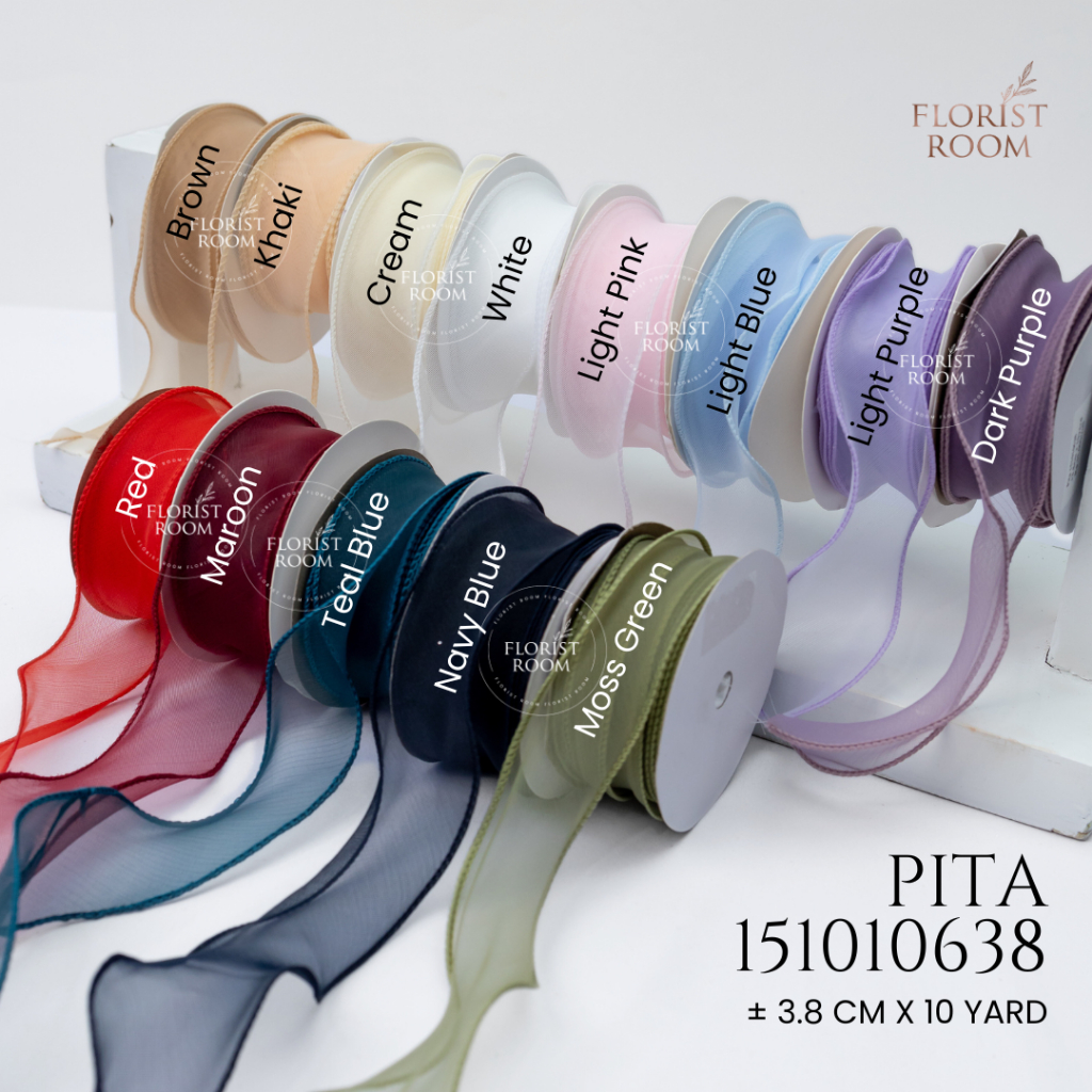 Jual Pita Kode = 151010638 - Mermaid - Organdi Organza Ribbon - Hamper ...