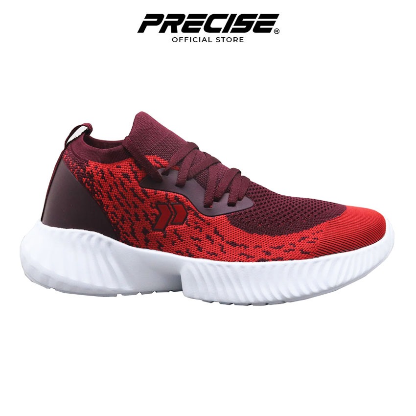 Jual Precise Flexnit Kurven W Sepatu Wanita - Red/Maroon | Shopee Indonesia