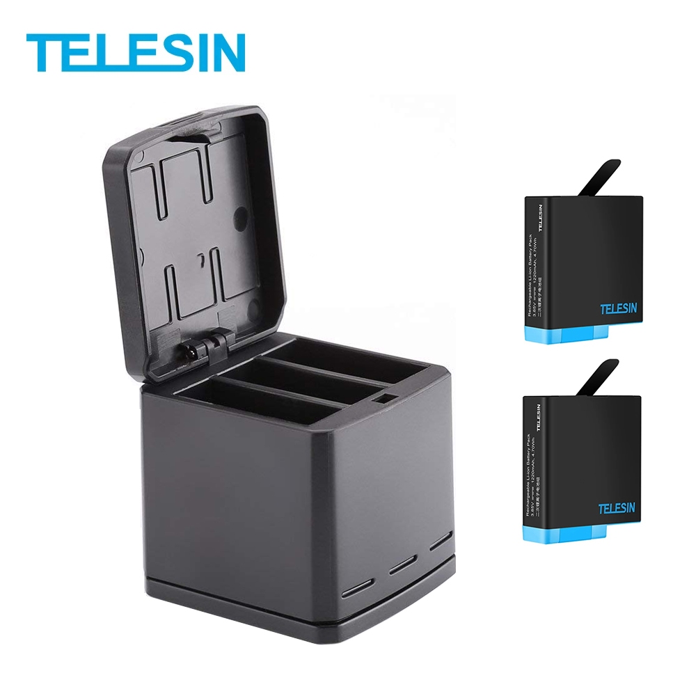 Lot De 3 Étuis De Rangement Pour Batteries GoPro Hero (8/7/6/5/4/3/2) - Boîte De Protection