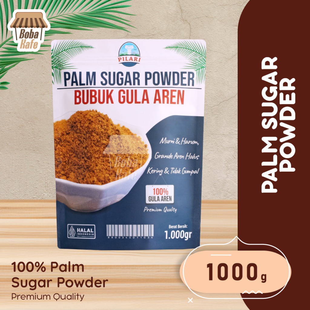 Jual BUBUK GULA AREN / BROWN SUGAR POWDER / GULA SEMUT / PALM SUGAR ...
