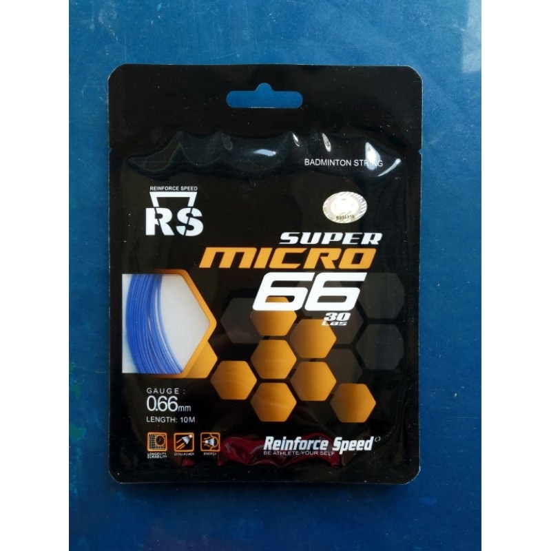 Jual Senar Raket RS SUPER MICRO 66 Reinforce Speed Super Micro66 Senar ...