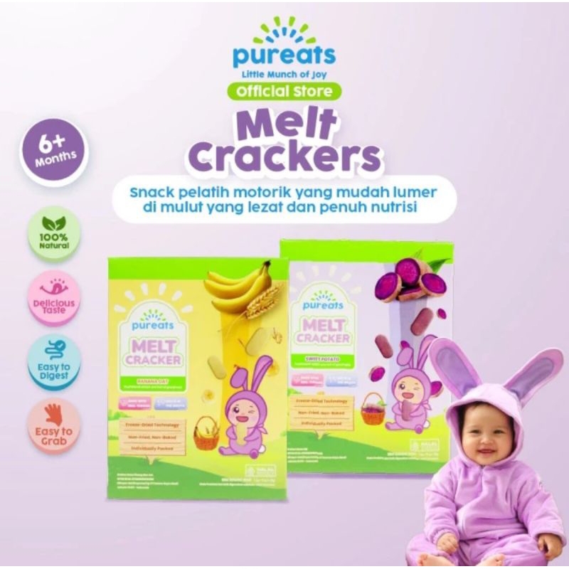 Jual Pureats Melt Crackers 18g | Shopee Indonesia