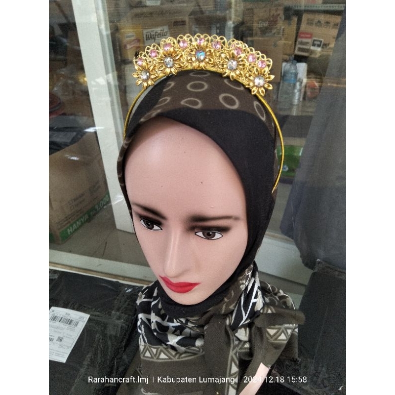 Jual bando simple /bando tari/mahkota (#st150) | Shopee Indonesia