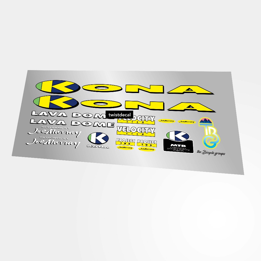Jual DECAL KONA LAVA DOME | Shopee Indonesia