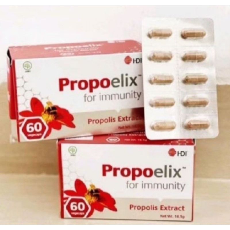 Jual propoelix for immunity 60 kapsul juni 2025 segel | Shopee Indonesia