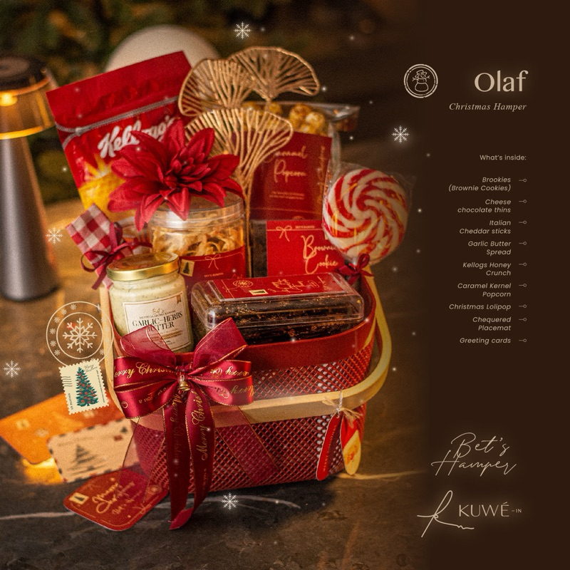 Jual (BACA DESKRIPSI) OLAF Hampers Natal 2024 Paket Parsel | Shopee ...