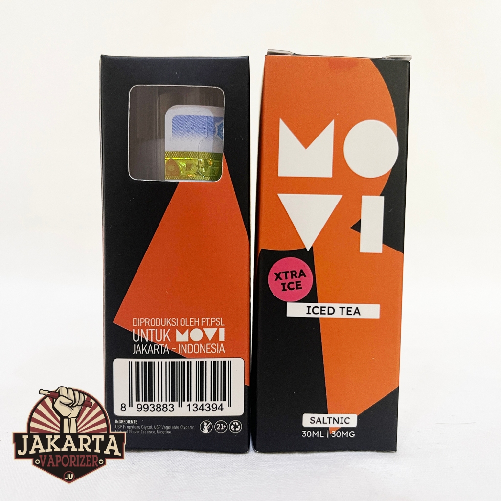 Jual [SALT] MOVI XTRA ICE ICED TEA SALTNIC 30ML 30MG BY MOVI | Shopee ...