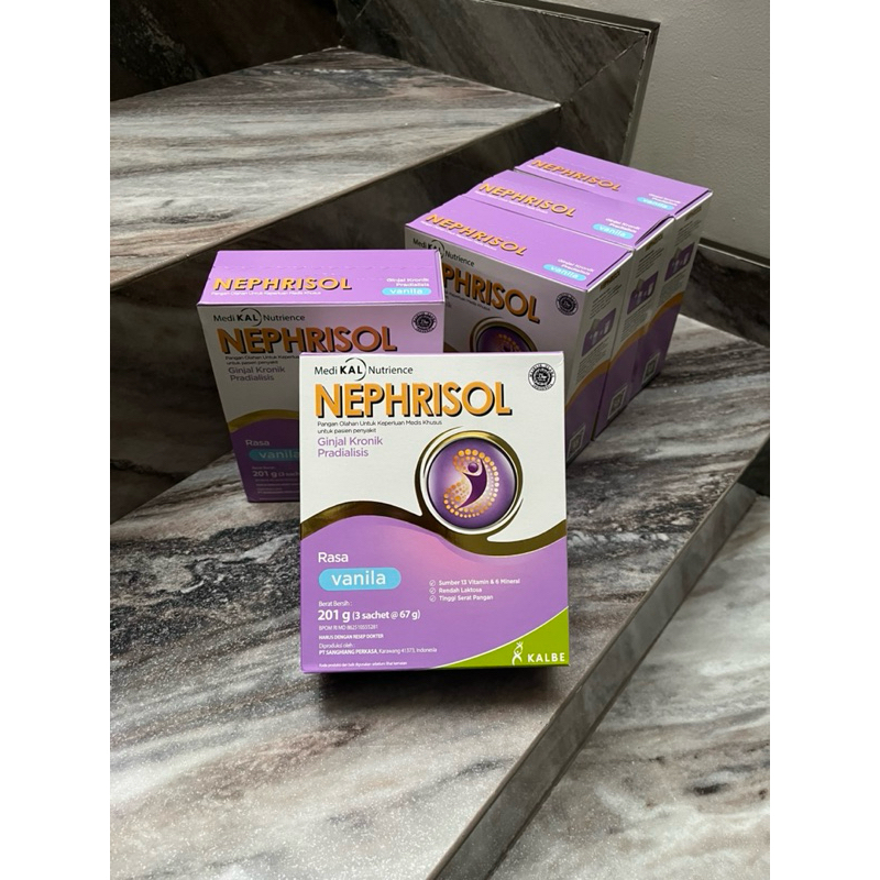 Jual [ READY STOCK ] NEPHRISOL VANILA 201GRAM - PASIEN GINJAL ...
