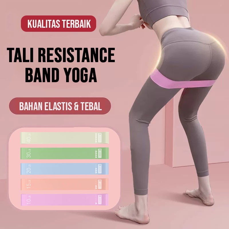 BBAK TALI RESISTANCE BAND YOGA / KARET YOGA FITNES / TALI YOGA/ELASITC BAND