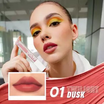 Goute Matte Lip Cream Transferproof Long Lasting Upto 24H Goucream Ringan Tahan Lama