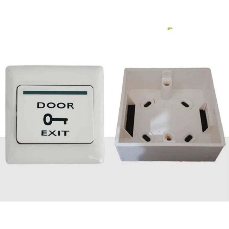 Jual Tombol Exit Button Plastik Besar + Out Bow Plastik Besar | Shopee ...
