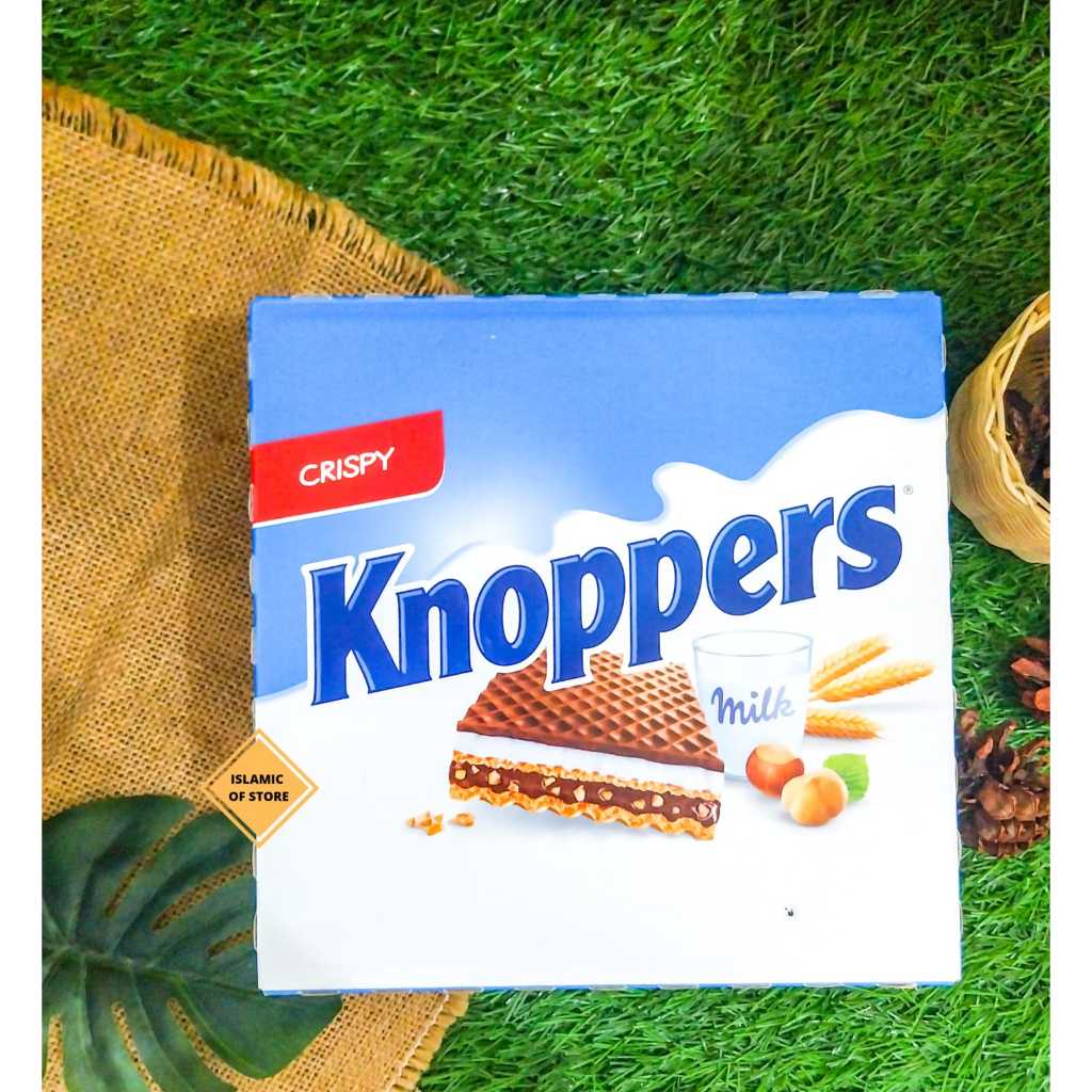 Jual Wafer KNOPPERS /wafer hazelnut knoppers 25 gr / 75 gr original ...