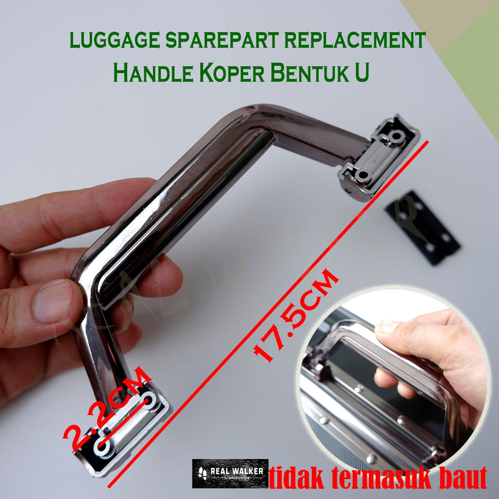 Jual HANDLE KOPER REPLACEMENT | HANDLE BENTUK U | WARNA CHROME | TIDAK ...