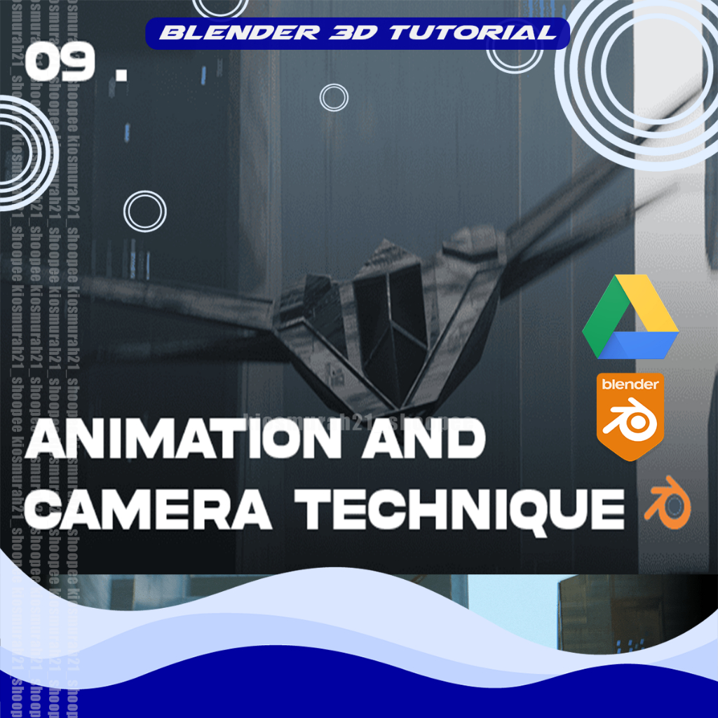 Jual Blender 3D Tutorial Creating Engaging Sci-Fi Cinematic Animation ...