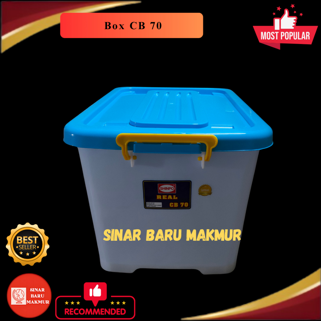 Jual CONTAINER BOX CB 70 SHINPO - REAL SIP 143 ( KOTAK PENYIMPANAN ...