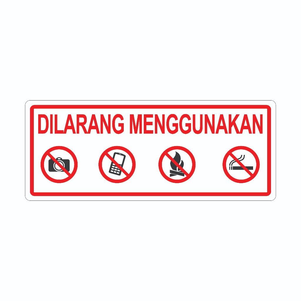 Jual SIGN BOARD AKRILIK LENGKAP MURAH 20X8 BISA CUSTOM TULISAN /SIGNAGE ...