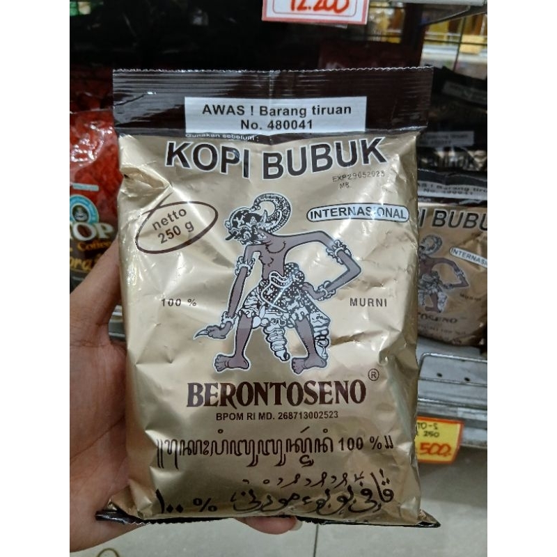 Jual KOPI BUBUK BRONTOSENO ALL VARIAN | Shopee Indonesia