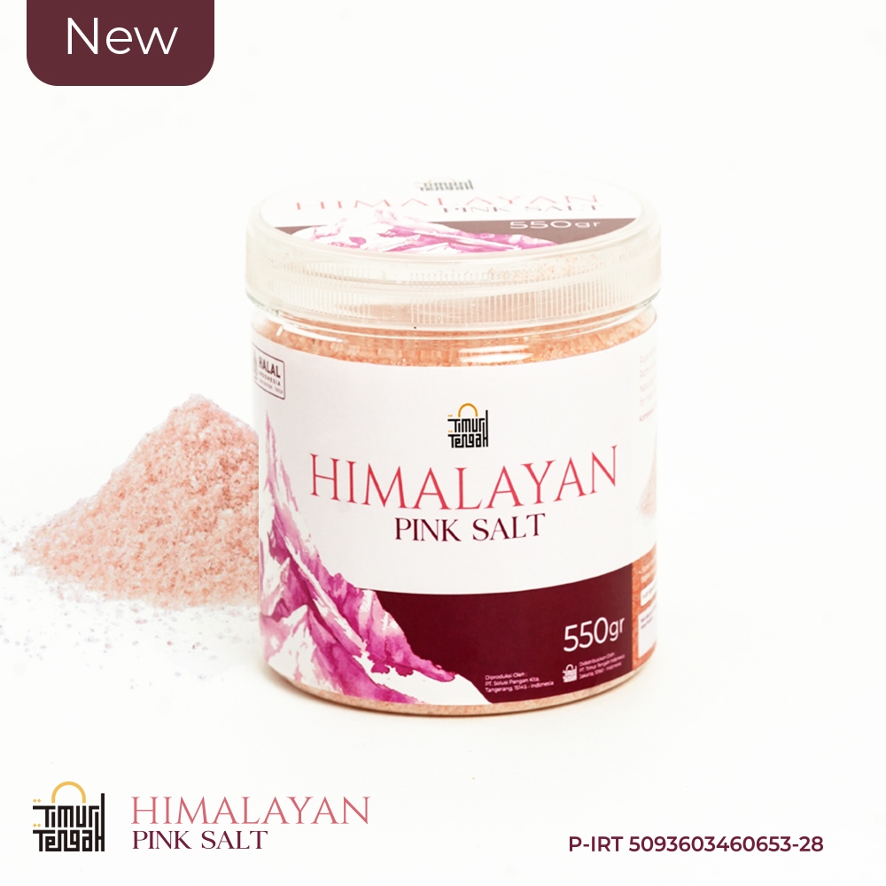 Jual Garam Himalaya 500 gr Premium Timur Tengah Himalayan Salt Pure ...