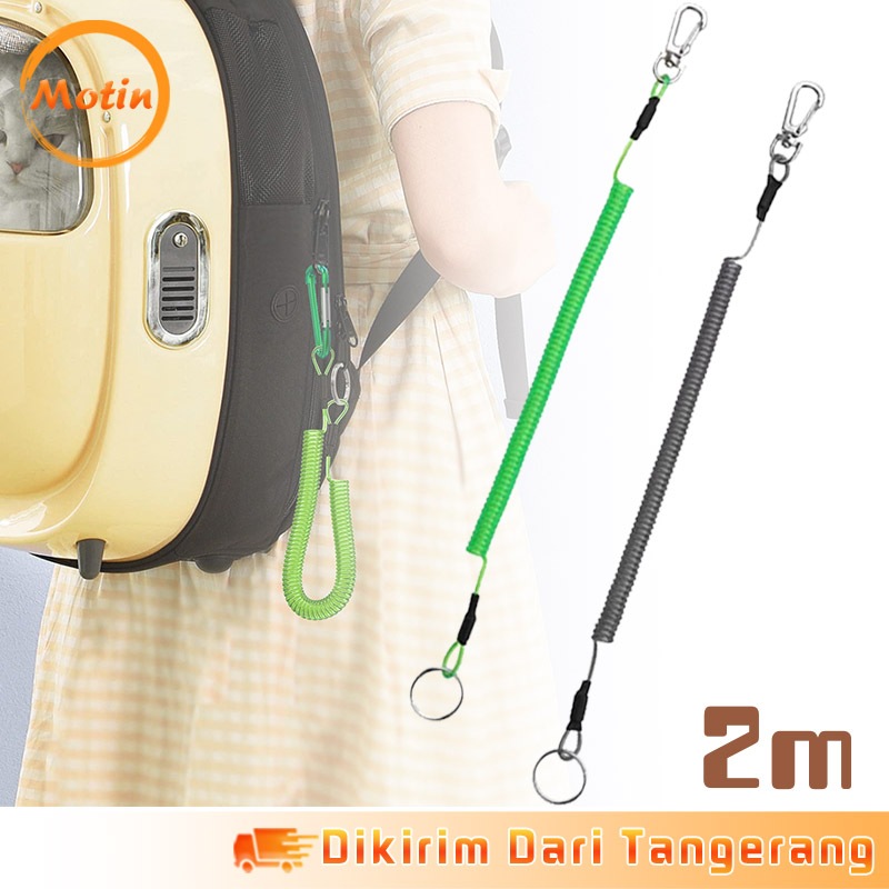 Jual Safety Spring Lanyard Gantungan Safety Spring Hook Lanyard Rope ...