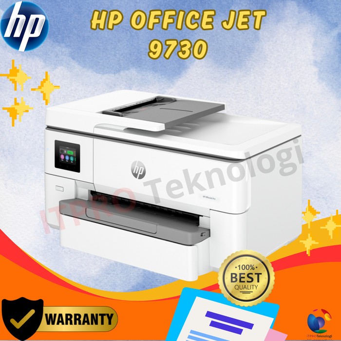 Jual PRINTER HP OFFICE JET 9730 PRINT SCAN COPY A3 WIFI RESMI | Shopee ...