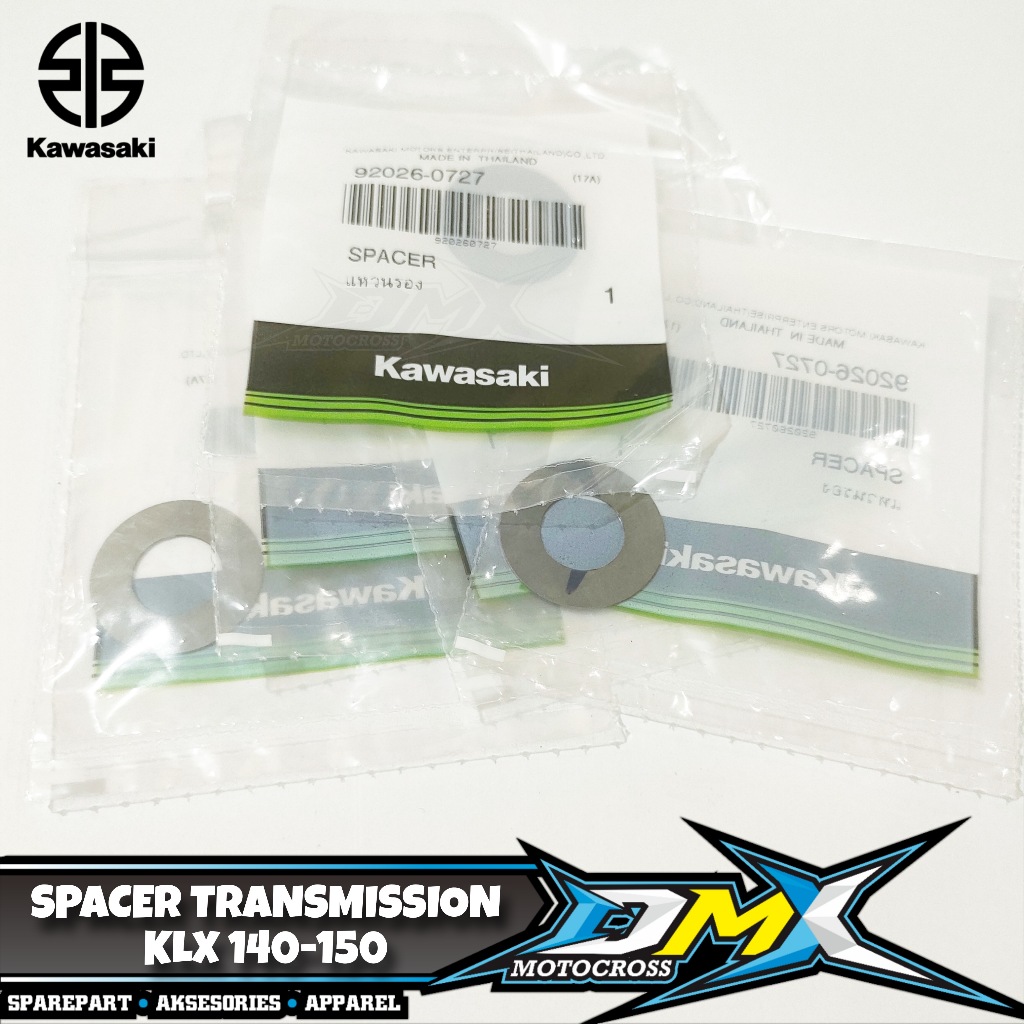 Jual SPACER TRANSMISSION RING RASIO GIGI 2 KLX 140 150 ORIGINAL 92026 ...
