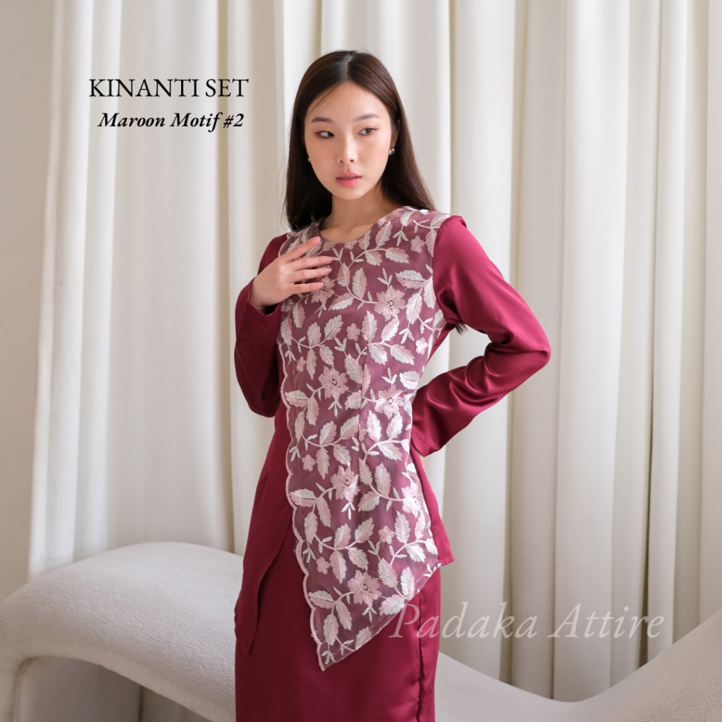 Jual SET MELAYU KINANTI - Padaka Attire - Setelan malaysia satin brukat ...