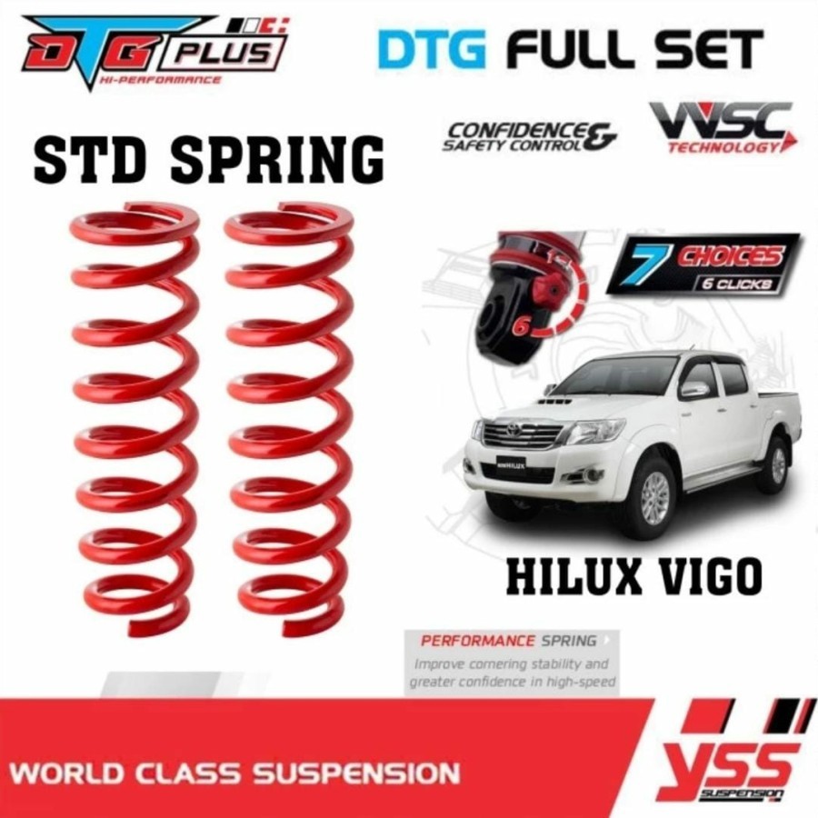 Jual Per Std Height Yss / Yss Std Height Spring Toyota Hilux Vigo Depan ...