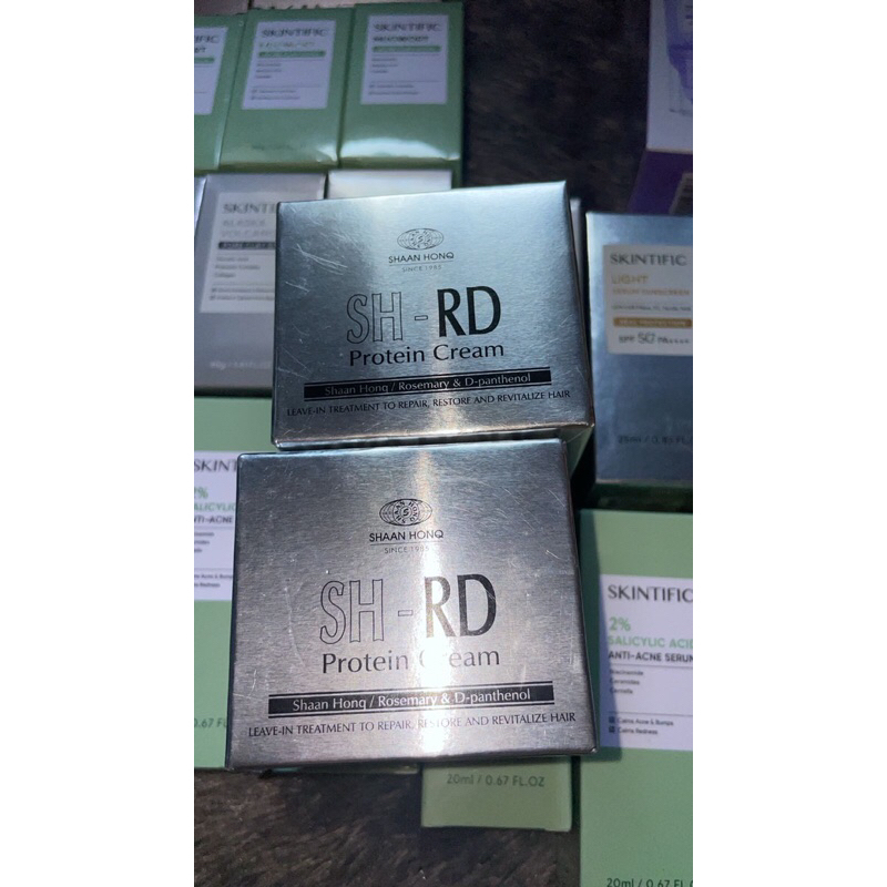 Jual SH-RD SHRD Protein Cream Moisturizer & Vitamin Rambut 50ml ...