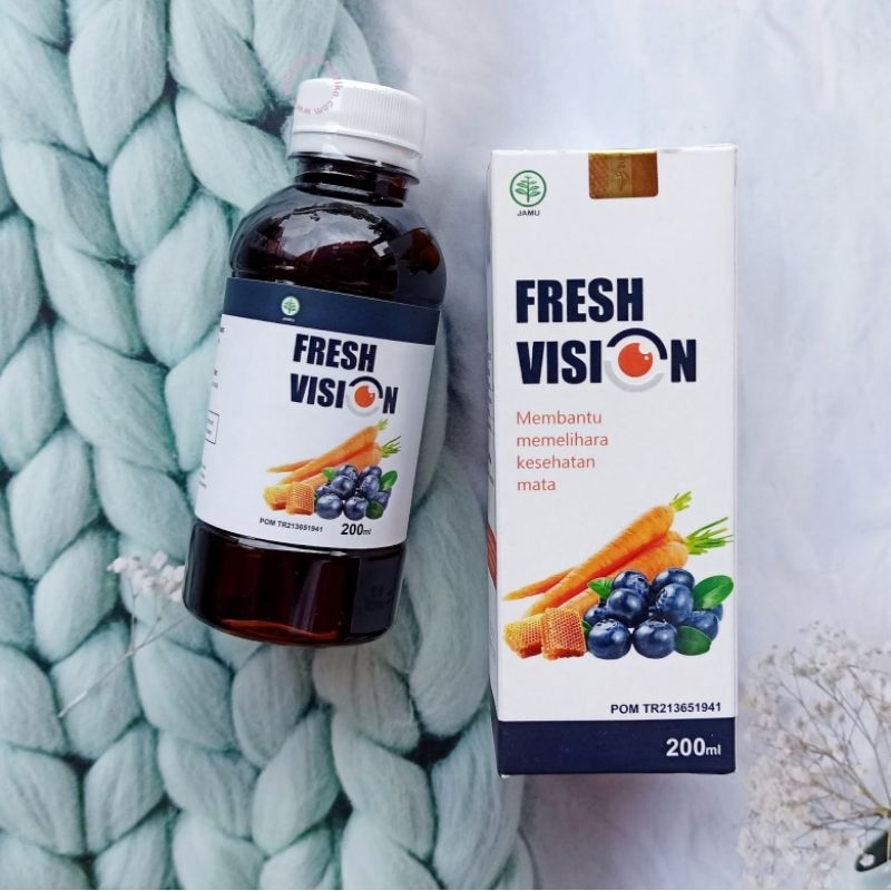 Jual Fresh Vision Herbal Mata Minus Katarak Glukoma Rabun Original ...
