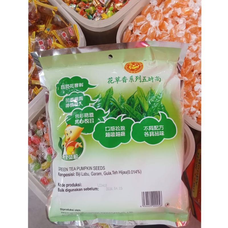 Jual kuaci rasa teh hijau/green tea | Shopee Indonesia