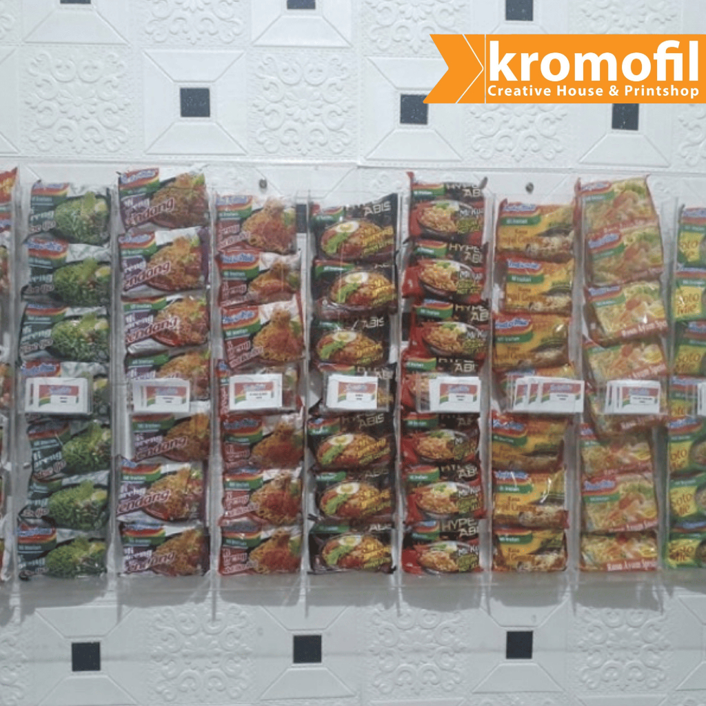 Jual RAK ACRYLIC WARMINDO DISPLAY MIE INSTANT RAK INDOMIE - AKRILIK ...