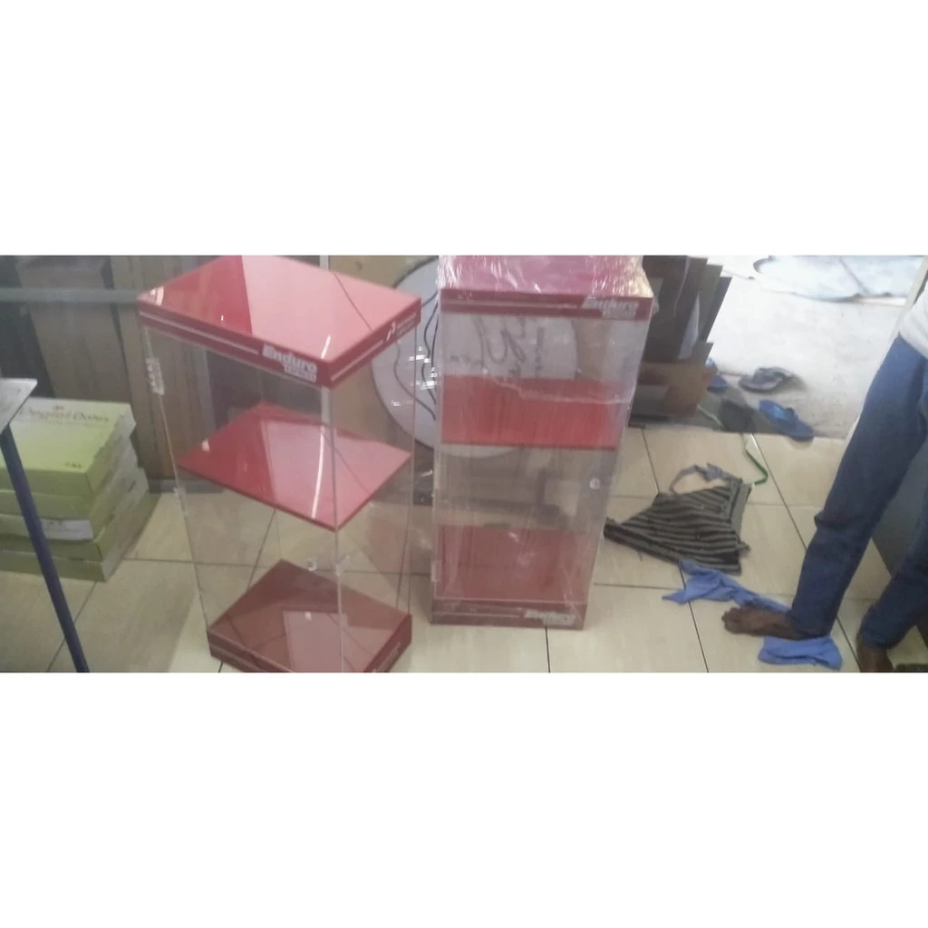 Jual Rak Oli SPBU | Rak Akrilik 5 mm | Shopee Indonesia