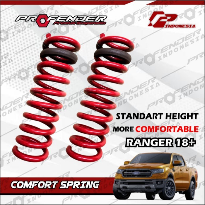 Jual SPRING PER STD HEIGHT FRONT ONLY PROFENDER - Ford Ranger Bi Turbo ...