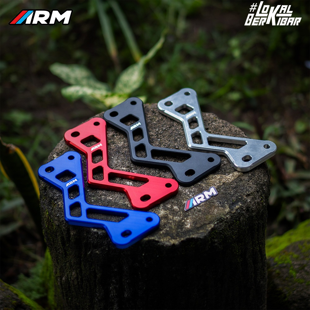 Jual ARM ARUMI BREKET KNALPOT MIO SPORTY MIO SMILE FULL CNC | Shopee ...