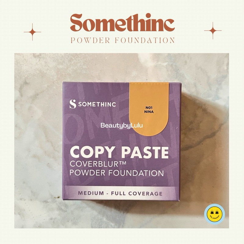Jual [FULL] Somethinc Foundation Copy Paste Coverblur Powder Foundation ...