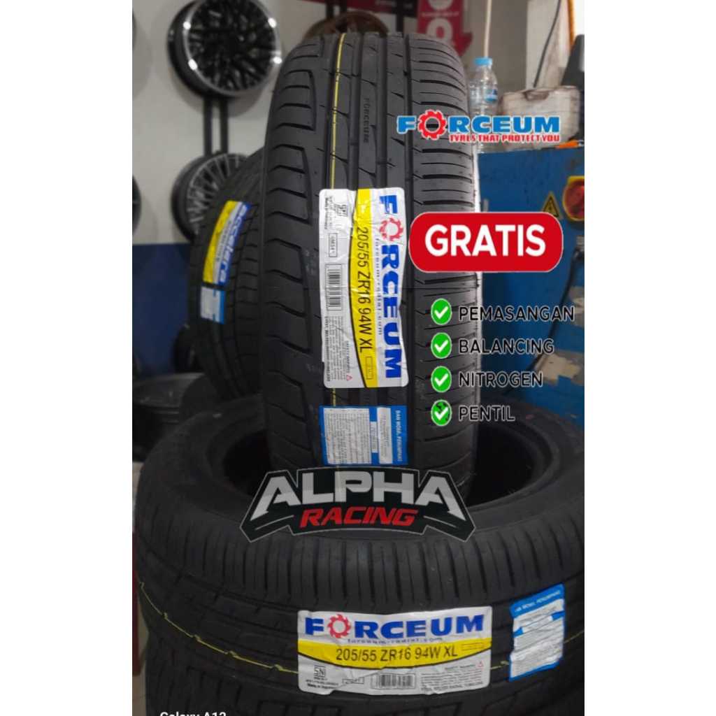Jual BAN MOBIL TUBLES HARIAN UKURAN 205 55 R16 FORCEUM OCTA | Shopee ...