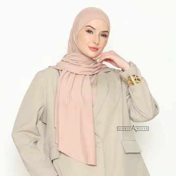 Alawiyahijab Elma Instant TENCEL™ Antibacterial (Segitiga Oval Instant) Breathable Cooling