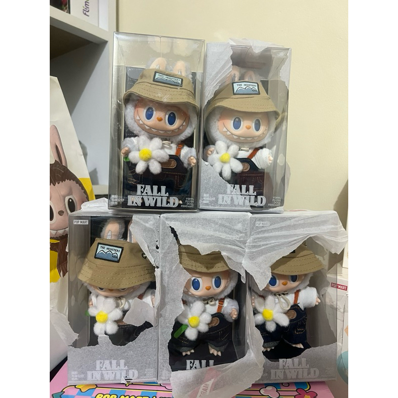 Jual Pop Mart Labubu Fall In Wild Pendant Vinyl Plush Doll Jual Pop Mart Labubu Fall In Wild Pendant Vinyl Plush Doll