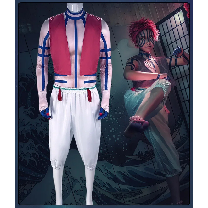 CHENJIRA Anime Halskette Demon Slayer - Cosplay Schmuck Metall Kette