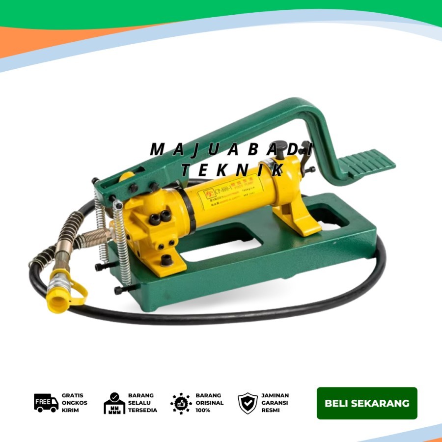 Jual 600ml Foot Hydraulic Pump Square Pompa Injek Kaki Hidrolik BARTON ...