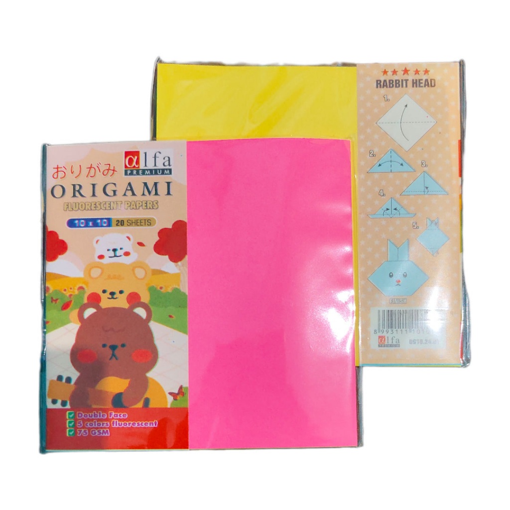 Jual ORIGAMI FORTE UKURAN 10x10 (1 PACK ISI 20 LEMBAR)/ KERTAS LIPAT ...