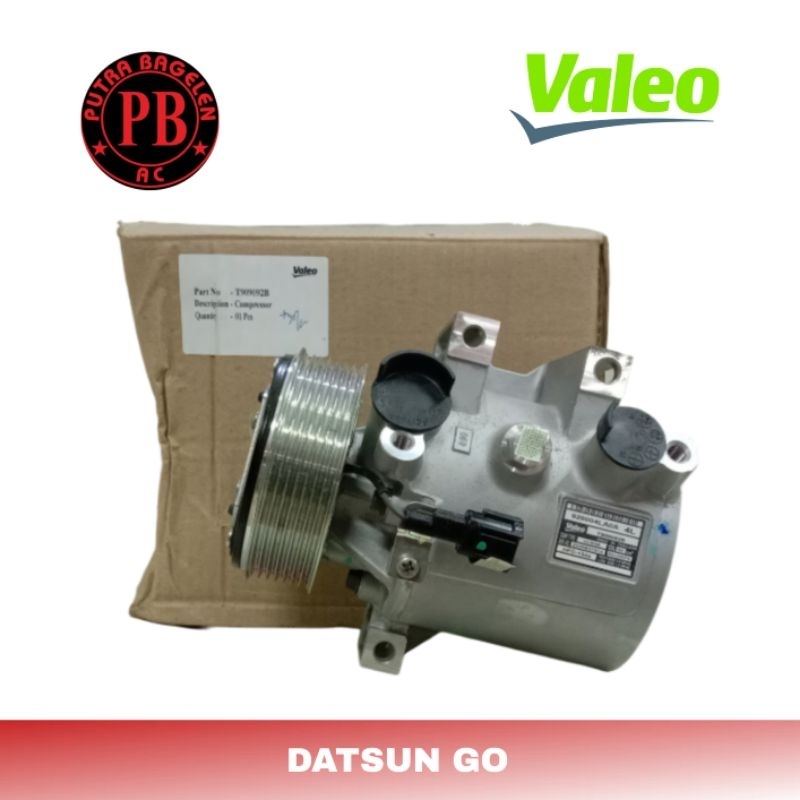 Jual compresor kompresor ac mobil original valeo DATSUN GO | Shopee ...