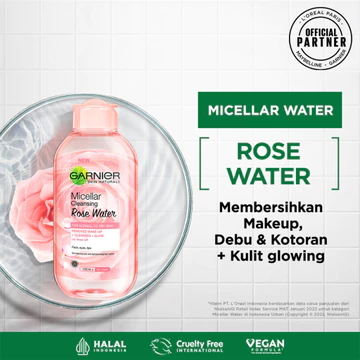 Garnier Micellar Cleansing Water 125ml Untuk Kulit Sensitif