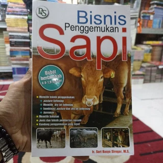 BUKU BUDIDAYA / PETERNAKAN / BISNIS PENGGEMUKAN SAPI / ORIGINAL