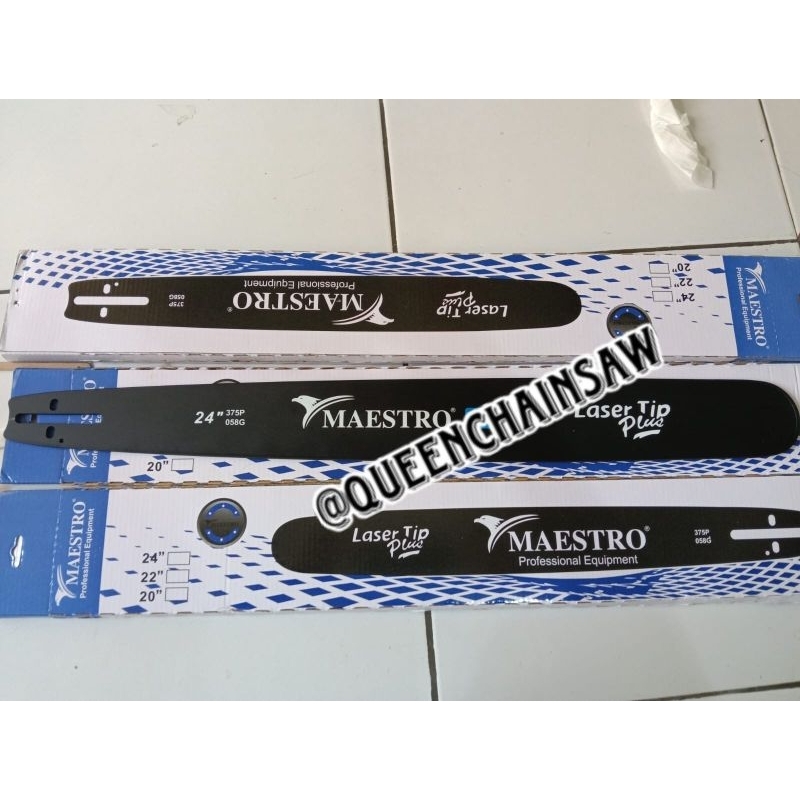 Jual GUIDE BAR 24 INCH MAESTRO CHAINSAW 24 INCH | Shopee Indonesia
