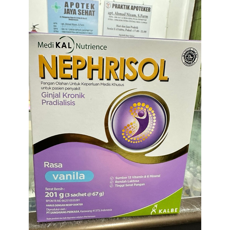 Jual NEPHRISOL 201g dan NEPHRISOL-D 210g | Shopee Indonesia